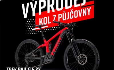 PRODEJ E-BIKŮ Z PŮJČOVNY ZA HUBIČKU